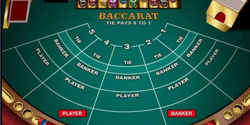 To start the round, the dealer deals two cards to both the Player and the Banker