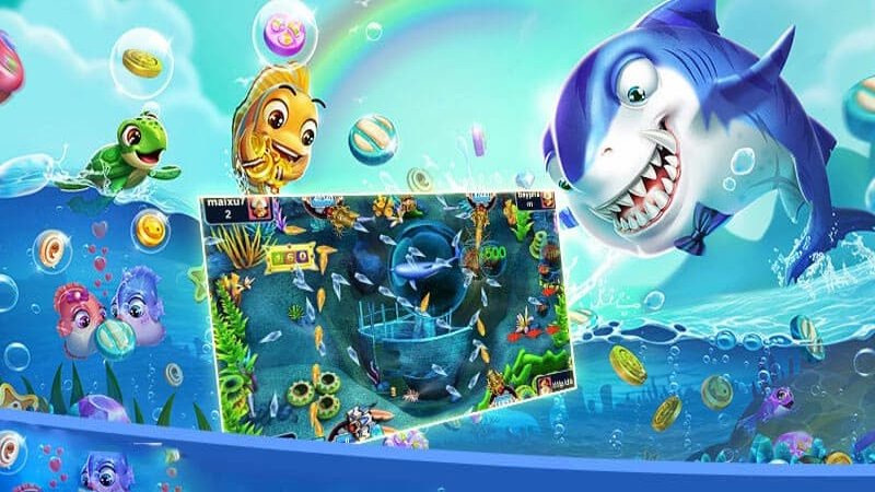 Playing fish shooting games at online casinos isn't too hard