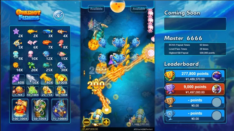 Huge promos at Oneshot Fishing